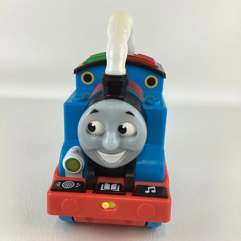 Fisher Price Thomas & Friends Storytime Interactive Push Along Train Light Sound